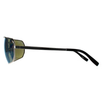 Serengeti Sunglasses Hinkley SS570006 Shiny Silver Saturn 555nm Blue Polarized