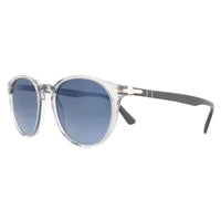 Persol Sunglasses PO3152S 113356 Smoke Light Blue