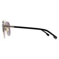 Hugo Boss Sunglasses BOSS 1743/S RHL 2K Gold Black Grey Anti Reflective