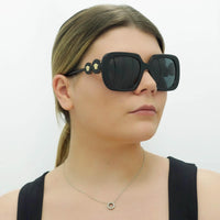 Versace Sunglasses VE4434 GB1/87 Black Dark Grey