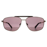 Guess Sunglasses GU00054 33A Gold Dark Brown