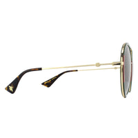 Gucci Sunglasses GG0061S 003 Gold Green and Red Green Gradient