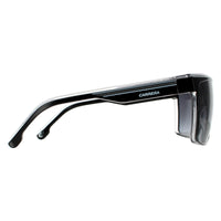 Carrera Sunglasses 22/N 80S 9O Black White Dark Grey Gradient