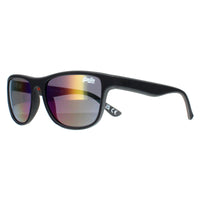 Superdry Sunglasses Rockstep 127 Matte Black Grey Purple Flash Mirror