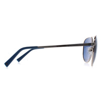 Timberland Sunglasses TB9304 08D Shiny Gunmetal Smoke Polarised