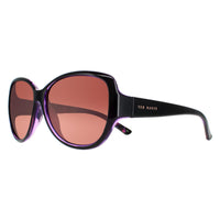 Ted Baker Sunglasses TB1394 Shay 001 Black Purple Brown Gradient