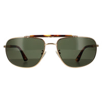 Police Sunglasses SPLD44 Origins 45 0349 Shiny Gold Green
