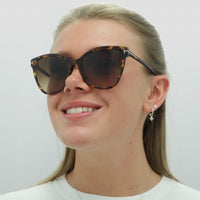 Tom Ford Sunglasses Ani FT0844 52F Dark Havana Brown Gradient
