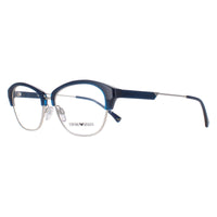 Emporio Armani Glasses Frames EA 3115 5612 Blue and Silver 54mm Womens