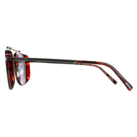 Chopard Sunglasses SCHF25 777P Brown Honey Havana Smoke Smoke Polarised