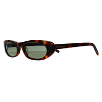 Saint Laurent Sunglasses SL557 002 Shiny Dark Havana Green