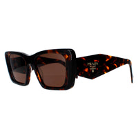 Prada Sunglasses PR08YS 01V8C1 Honey Havana Dark Brown