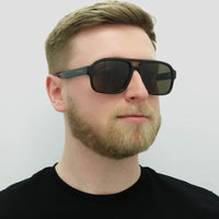 Gucci Sunglasses GG1342S 002 Black Brown Polarised