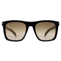 David Beckham Sunglasses DB7000/S XWY 9K Black Havana Brown Gradient