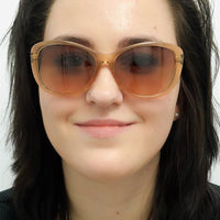Calvin Klein Sunglasses CK19560S 270 Crystal Beige Brown Gradient