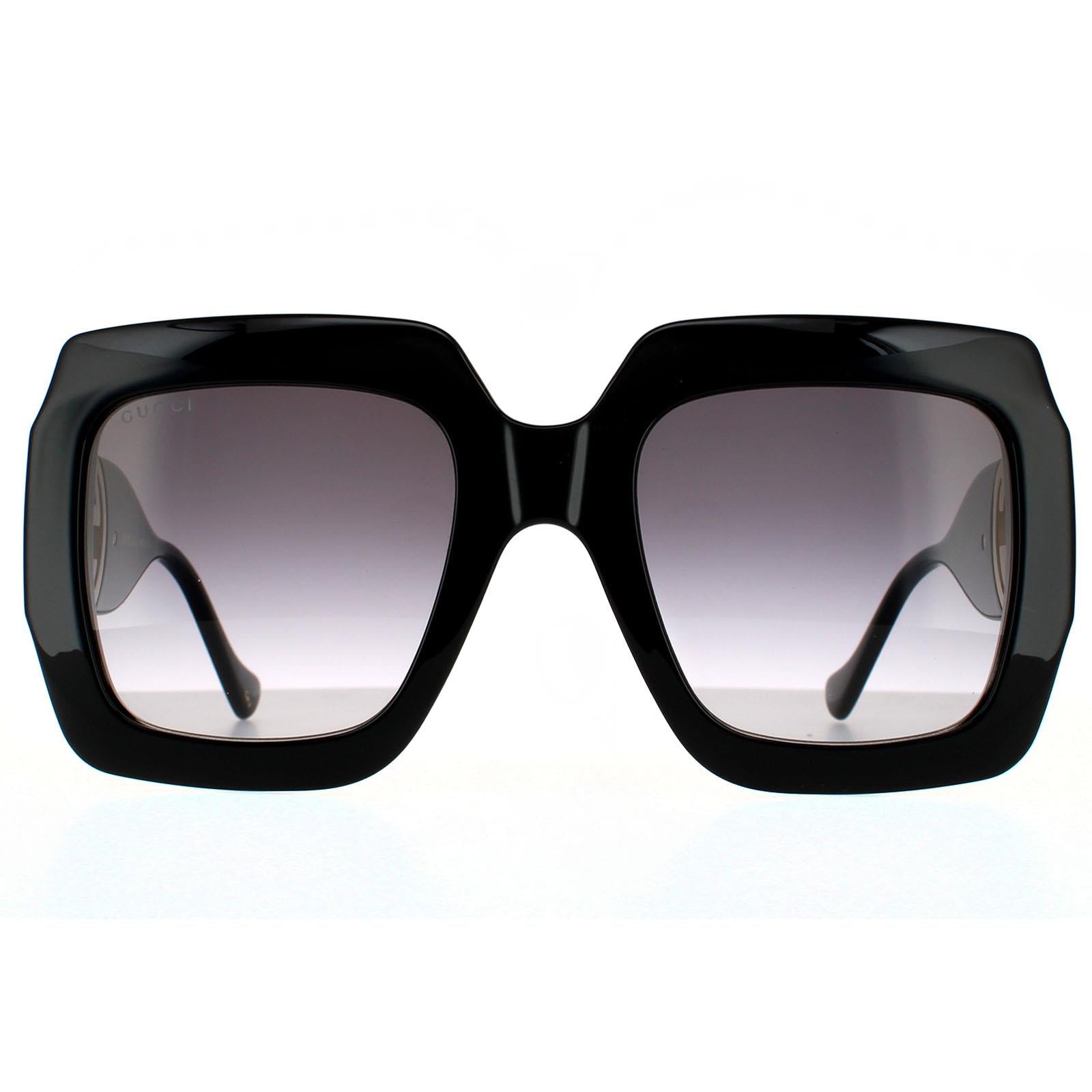 Gucci Sunglasses GG1022S 006 Black Grey Gradient 