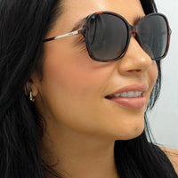 INVU Sunglasses B2133 B Demi Tortoise Brown Brown Polarized