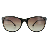 Polaroid Sunglasses P8339 KIH LA Black Brown Gradient Polarized