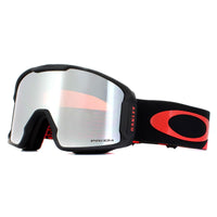 Oakley Ski Goggles Line Miner OO7070-41 Henrick Harlaut Shredbot Red Prizm Black