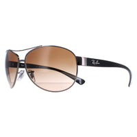 Ray-Ban Sunglasses 3386 004/13 Gunmetal Brown Gradient 63mm