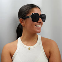 Gucci Sunglasses GG0896S 001 Black Grey