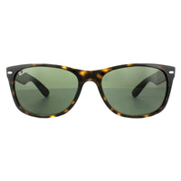 Ray-Ban Sunglasses New Wayfarer 2132 902/58 Tortoise Green Polarized 58mm