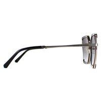 Guess Sunglasses GF0418 01B Shiny Black Smoke Gradient