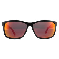 Lacoste Sunglasses L705S 003 Black Grey Red Mirror