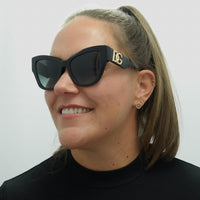 Dolce & Gabbana Sunglasses DG4404 501/8G Black Grey Gradient