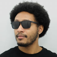 Hugo Boss Sunglasses 0921/S 807 IR Black Grey Blue