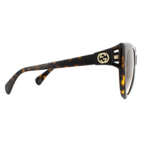 Gucci Sunglasses GG0877S 002 Dark Havana Brown Gradient