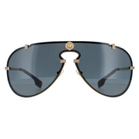 Versace Sunglasses VE2243 100287 Gold Dark Grey