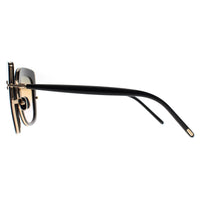 Tom Ford Sunglasses Virginia FT0945 01B Black Gradient Gold