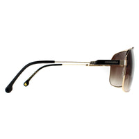 Carrera Sunglasses 1043/S 2M2 HA Black Gold Brown Gradient