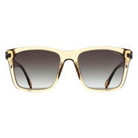 Police Sunglasses SPLN35V Champ 9 0L77 Shiny Yellow Brown Havana Green Gradient