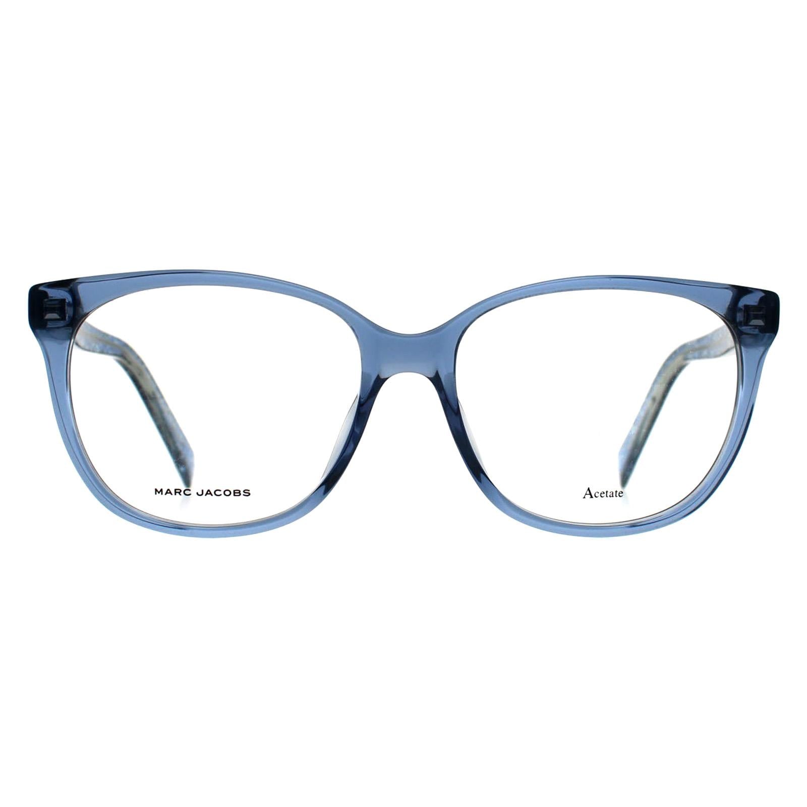 Marc Jacobs Eyeglasses - Marc 430 PJP Blue Glitter Frames Only 53-16-140 Marc Jacobs Eyeglasses, Frames Only, Marc 430 PJP, 53-16-140  main image 2