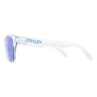 Oakley Sunglasses Frogskins XS OO9006-15 Polished Clear Prizm Sapphire