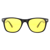 Montana Night Driving Sunglasses MP10 Y Matte Black Rubbertouch Yellow High Contrast Polarized
