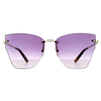 Salvatore Ferragamo Sunglasses SF223S 702 Gold Violet