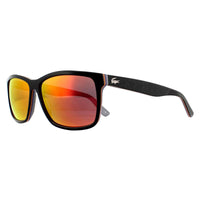Lacoste Sunglasses L705S 003 Black Grey Red Mirror