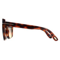Tom Ford Sunglasses Scarlet FT0920 53P Blonde Havana Green Gradient