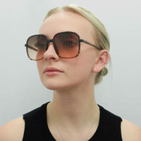 Guess Sunglasses GF6146 45F Brown Brown Gradient