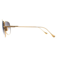 Dita Sunglasses Flight 004 7804 A Black Yellow Gold Dark Grey to Clear Gradient