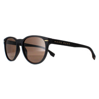 Hugo Boss Sunglasses BOSS 1324/S 0NZ Matte Black Gold Brown