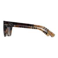 Burberry Sunglasses BE4468 4202T3 Check Sand Grey Gradient Polarized