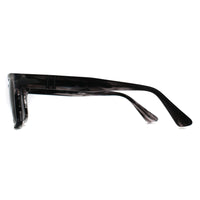 Persol Sunglasses PO3272S 1238B1 Striped Black & Grey Dark Grey