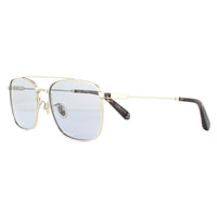 Police Sunglasses Lewis 12 SPLB28 579F Shiny Palladium Smoke Photochromic