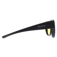 Montana Fit Over Glasses Night Driving Sunglasses FO6 C Matte Black Yellow Polarized