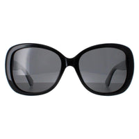Kate Spade Sunglasses Judyann/P/S 9HT M9 Black Ivory Grey Polarized