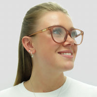 Gucci Glasses Frames GG0791O 002 Brown Women